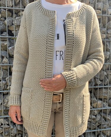 Häkelanleitung, Häkeljacke Nr. 3