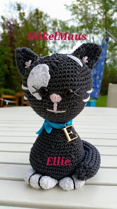 Ellie Katze Häkelanleitung PDF Datei