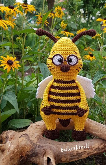 Häkelanleitung Hummelchen "Heinrich"