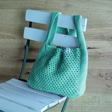 Häkelanleitung Gehäkelte Tasche "Piano" 761201