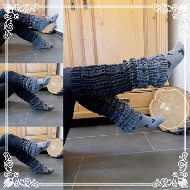 Einfach-Zeitlos-Schön-Beinstulpen - Häkeln