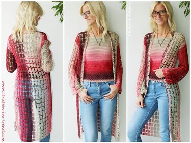 Häkelanleitung für Häkeltop und Weste | HäkelDuo 1-2-3 IDEEN #4