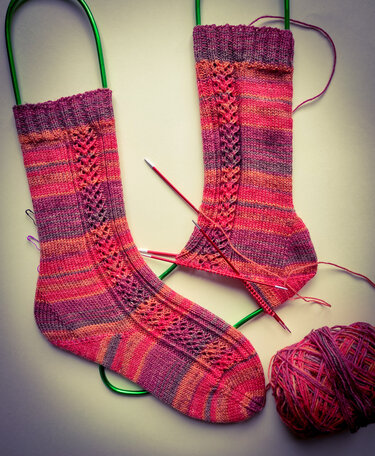 Anleitung Socke Lucysocken