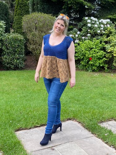 Häkelanleitung Tunika/Kleid  La Belle
