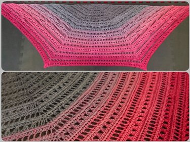 Häkeltuch Doreen Schultertuch häkeln