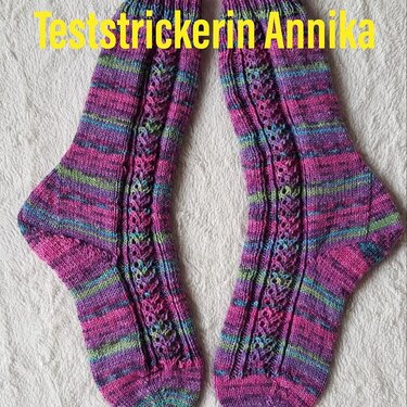 Anleitung Socke Lucysocken - Stricken