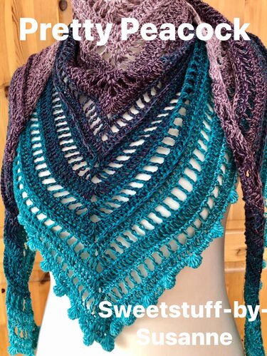 Pretty Peacock - Häkeln