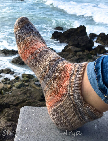 Sneakersocken Noja mit einem hinten erhöhtem Bündchen