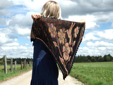 Tuch Florala Illusionsstricken