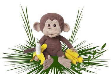 Wild Life XXL - Monkey Charly - Crochet pattern