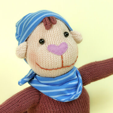 Lille the Monkey, knitting pattern