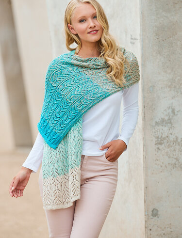 Stola Estela Stricken, Woolly Hugs BOBBEL