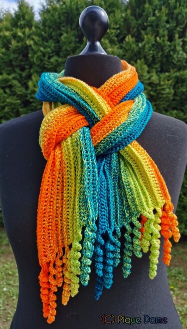 Spirallimus - scarf - Crochet