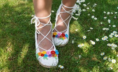Crochet Pattern Summer shoes