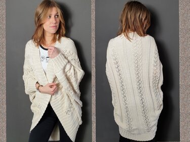 183 Strickanleitung Seelenwärmer Federleicht 2 Susi