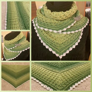 Anleitung Tuch Warmth in Winter - Häkeln