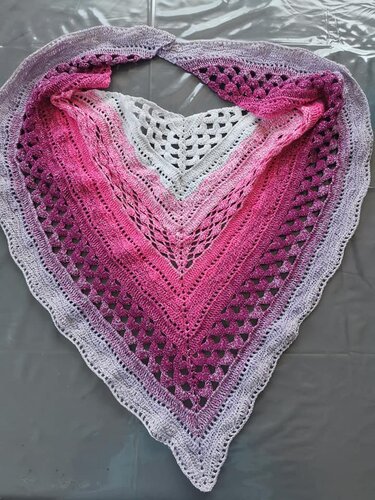 Häkelanleitung - Tuch "Miramara"