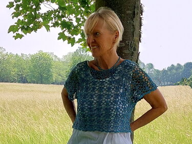 Häkelanleitung Shirt, Netzshirt, alle Größen + Längen, Charmanter Begleiter