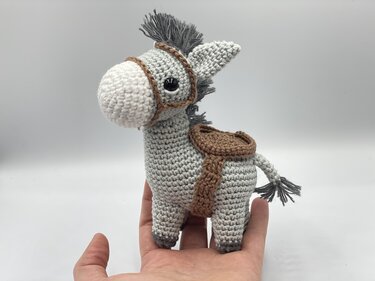 Crochet Pattern: Susi´s Mini-Friends: Donkey Iiahh