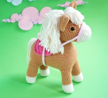 Pepe the Pony Amigurumi Pattern - Crochet