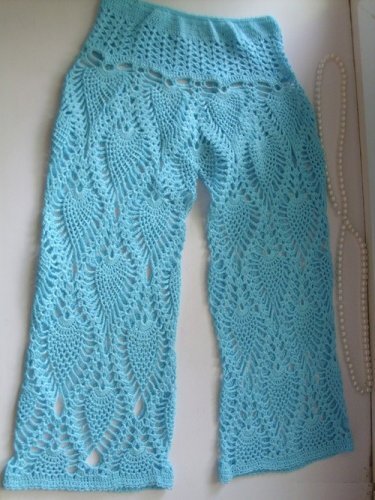 Summer panties by "Pineapple" pattern - Crochet