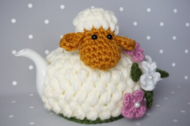 Häkelanleitung Kannenwärmer Schaf Henrietta - PDF Datei - Bild 2