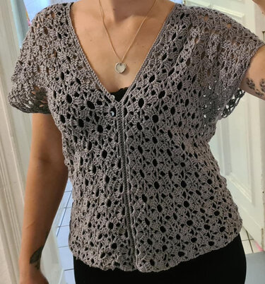 Häkelanleitung für das Sommer Shirt Karin