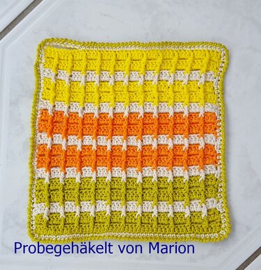 Spültuch, Topflappen Häkelanleitung - Bild 2