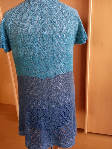 Anleitung RVO-Ajour-Pulli "Trischen" mit V-Ausschnitt, Größe S-XXXXL - Bild 6