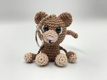 Crochet Pattern - Key Chain with monkey