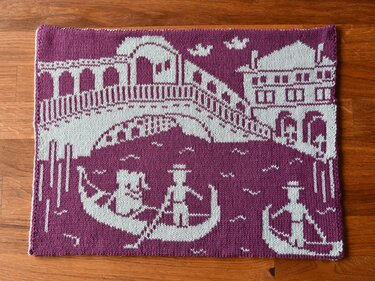 Double Knitting Pattern Placemat "Venetia"