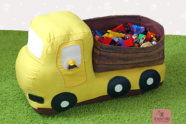 Kipplaster "H&uuml;ppa" (N&auml;hanleitung und Schnittmuster) - Nähen