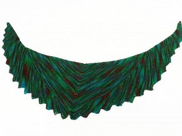 Strickanleitung - Dreieckstuch "Mochica" - Bild 2