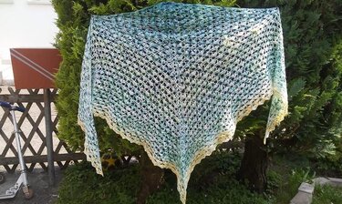 Anleitung Dreieckstuchmuster Horizon - Häkeln