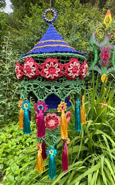 Lampion häkeln:  "Vacanza"