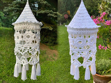 Lampion "Kleine Fee" - Häkeln