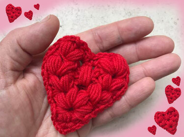 nettes Herzchen - Häkeln