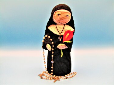 Klosterschwester "Alquina" (Nonne)