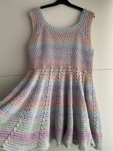Kleid Quinn häkeln Häkelkleid