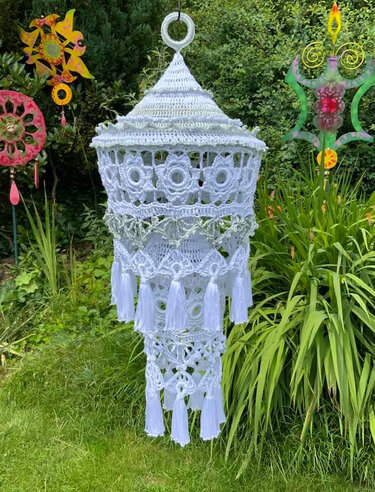 Lampion häkeln  "GROßE Fee"