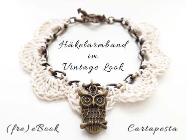 Häkelarmband im Vintage Look - Häkeln