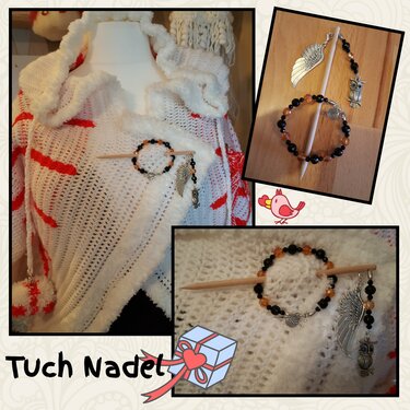 Tuchnadel  - Basteln