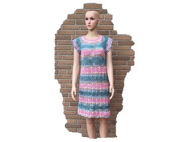 Kleid Tunika oder Pulli - alles ist möglich! Häkelanleitung