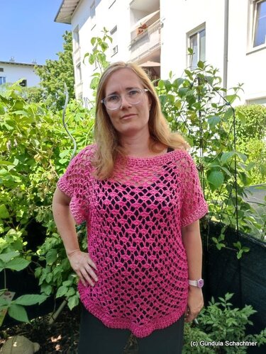 Ceres ein vielseitiges Shirt in vielen Varianten - Häkeln