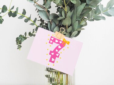 Plotterdatei "Sieben" - Plotting