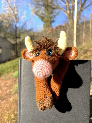 Pattern bookmark highland cattle Scotty - Image 5