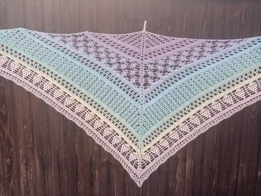 Häkelanleitung - Tuch "Farinja"