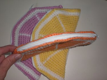 Häkelanleitung  Tutti Frutti Tasche