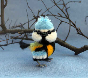 Meise. Häkelanleitung