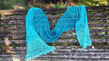 "Kunene" - stole or scarf - crochet pattern